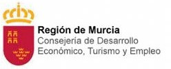 Logotipo Región de Murcia - Consejería de Desarrollo Económico Turismo y Empleo